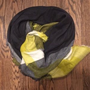 Zara chunky wool scarf